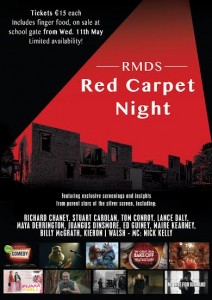 Red carpet poster